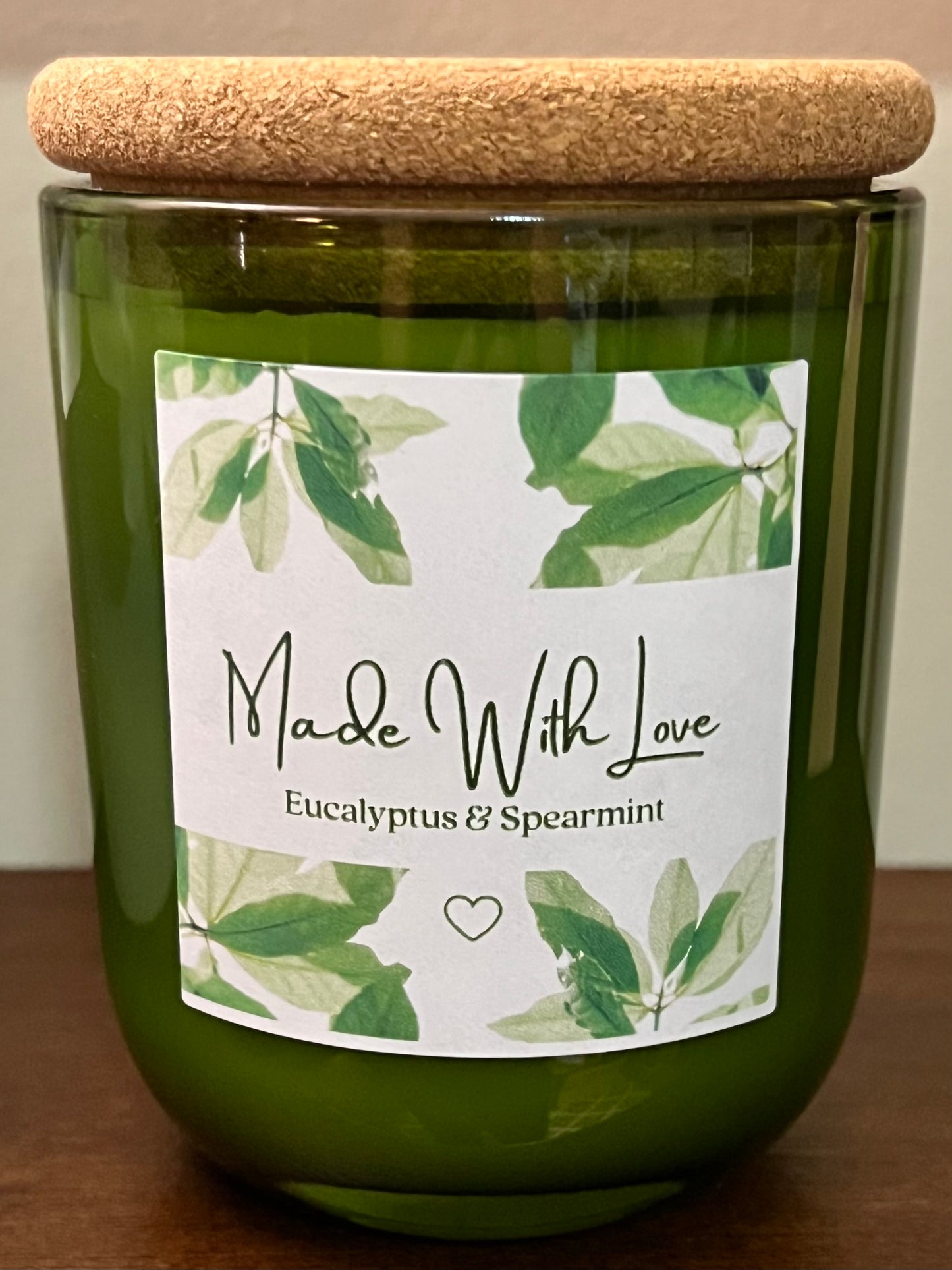 10 oz Green Glass
